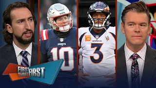 Russell Wilson struggles vs Rams, Broncos fire HC, Mac Jones 'dirty play' | NFL | FIRST THINGS FIRST