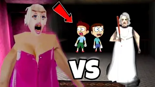 Hello Grandpa vs Barbie Grannny Chapter Two | Shiva and Kanzo Gameplay