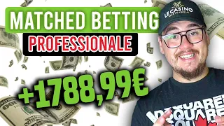 Ho provato per 7 giorni il Matched Betting Professionale (Quanto ho Guadagnato)💰