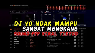 DJ  YO NDAK MAMPU AKU DUDU SPEK IDAMANMU REMIX FULL BASS 2022 INFONE MASEH - NINU NINU NINU