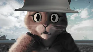 Puss hears a Stuka