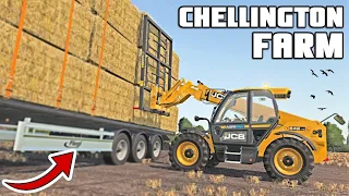 JCB AGRI PRO ON THE FARM | Chellington Farm FS19 | Episode 2