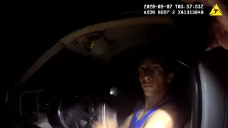 Body camera video shows moment Texas fugitive pulled gun on Georgia deputy seconds before shootout