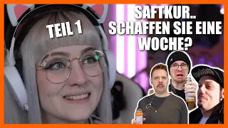 OUH WEH! 😨 Doktorfroid - Schaffen wir die Saftkur? Teil 1 | Reaktion