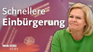 Bundesregierung will ein neues Einbürgerungsgesetz: Das musst du wissen | WDR aktuell