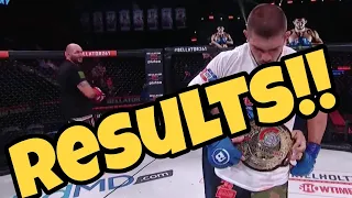 Bellator 261 RESULTS!