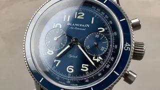 Blancpain Air Command Flyback Chronograph Titanium AC02 12B40 63B Blancpain Watch Review