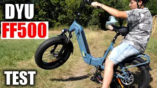 DYU FF500 LE MEILLEUR FATBIKE ÉLECTRIQUE 2023 ?🔥 AVEC CAPTEUR DE VITESSE 🔥