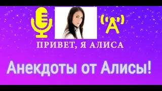 Анекдоты от Алисы.