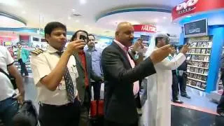 Dubai   Dance Attack in Dubai International Airport T1