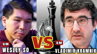 So Slowly tortured Kramnik! | Wesley So VS Vladimir Kramnik|