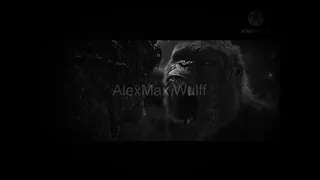 Godzilla and Kong roaring at eachother but it’s 1954 and 1933 roar