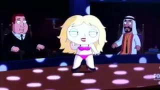 Stewie dancing to CA Girls.