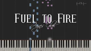 Fuel to Fire (Piano Tutorial) - Agnes Obel