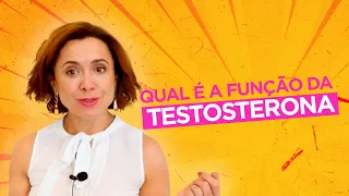 A função da TESTOSTERONA no corpo da mulher | Dra Patricia Bretz