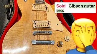 I Can't Believe I MISSED This DEAL! | $600 Facebook Marketplace Gibson Les Paul Story