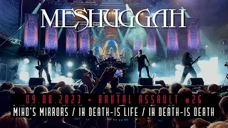 Meshuggah - Mind's Mirrors / In Death-Is Life / In Death-Is Death (Live 09.08.2023, Brutal Assault)