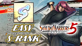 How to Obtain S-Rank on Citadel Mode & Musou Mode on Nightmare Difficulty | Samurai Warriors 5