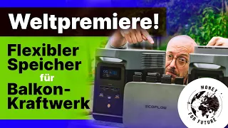 Der erste intelligente Speicher für Balkonkraftwerk! EcoFlow PowerStream