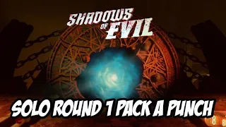 Pack a Punch Round 1 Solo in Shadows of Evil Zombies! Ultimate Guide!