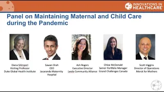 "Maintaining Maternal and Child Care During the Pandemic"