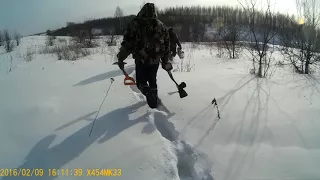 зимний коп 2018.самая лучшая находка(водка ссср 27 лет)