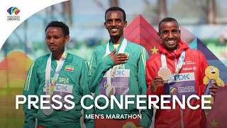 Men's marathon press conference | World Athletics Championships Oregon 22