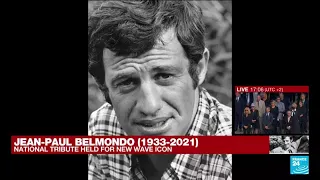 France stages rare national tribute to film icon Belmondo • FRANCE 24 English