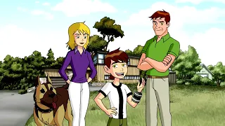 Vacations Are Over, And Ben Must Go Back To School, But Vilgax Assaults Ben's House For The Omnitrix