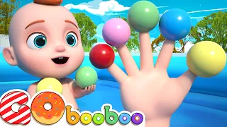 Familia Dedo Feliz (Dedo Papi) y Más Canciones Para Niños  | GoBooBoo Canciones Infantiles