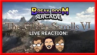 The Elder Scrolls VI LIVE REACTION! | Break Room Arcade