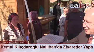 Kemal Kılıçdaroğlu Nallıhan'da Ziyaretler Yaptı