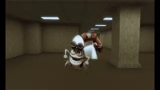 Crazy Frog in the backrooms (found footage)