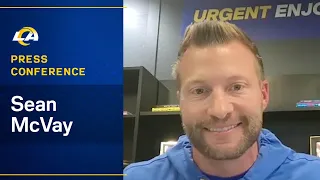 Sean McVay On 2024 Rams Coaching Staff Additions & Promotions, Planning For Free Agency & NFL Draft