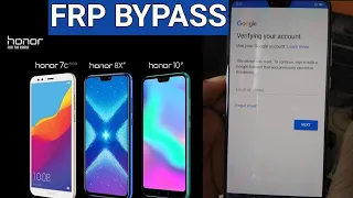 Bypass Google Account Honor 8X JSN-L21 | JSN-L21 Android 9.0.1 Secret