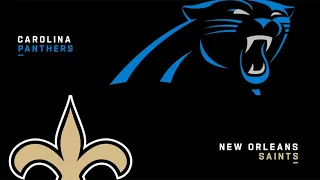 NEW ORLEANS SAINTS VS PANTHERS LIVE PLAY BY PLAY WEEK 2 WE WILL DESTROY EVERYONE!!!