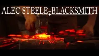 Forging a candle holder