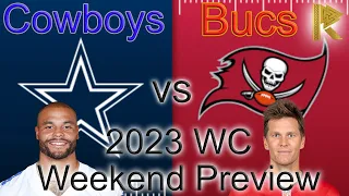 Tampa Bay Bucs vs Dallas Cowboys Game Preview: NFL Football Wild Card Weekend 2023