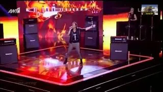 The Voice Of Greece 1ο Live Δημήτρης Τικτόπουλος Paradise City {28 3 2014}