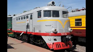 История советского тепловоза ТЭ2/History of the Soviet locomotive TEM2