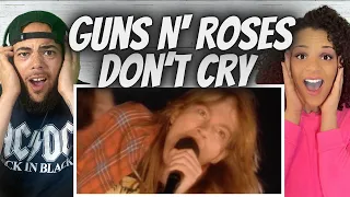 BEAUTIFUL!| FIRST TIME HEARING Guns N Roses - Don't Cry REACTION