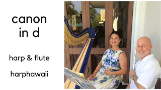 Canon in D by Pachabel ( Flute / Electric Harp ) - harphawaii