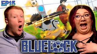 DONKEY WHO, MR BAROU?? || First Time Watching Blue Lock s1 E15 Reaction