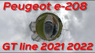 🇫🇷 Peugeot e-208 GT Best Electric car 2021 2022 fpv pov review