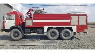 Аэродромный пожарный автомобиль АА-8,0/60 – 50/3 (43118А) на базе Камаз 43118