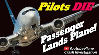 Pilot Dies During Flight PASSENGER lands