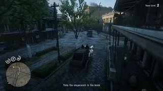 Red Dead Redemption II Station wagon fail