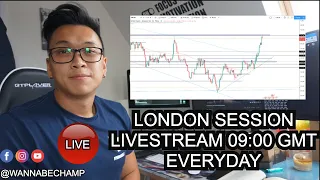 LIVE FOREX & CRYPTO TRADING LONDON SESSION  17/03/21