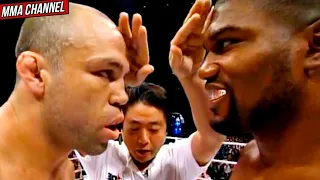 "The FIERCEST Confrontation" in MMA History | Quinton "Rampage" Jackson vs.  Wanderlei Silva