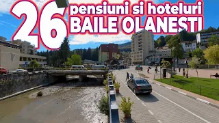 26 hoteluri si pensiuni din Baile Olanesti